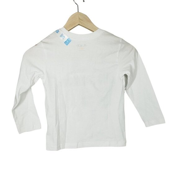 The Children's Place Shirt White Long Sleeve Tshirt XS 4 New - Picture 3 of 7